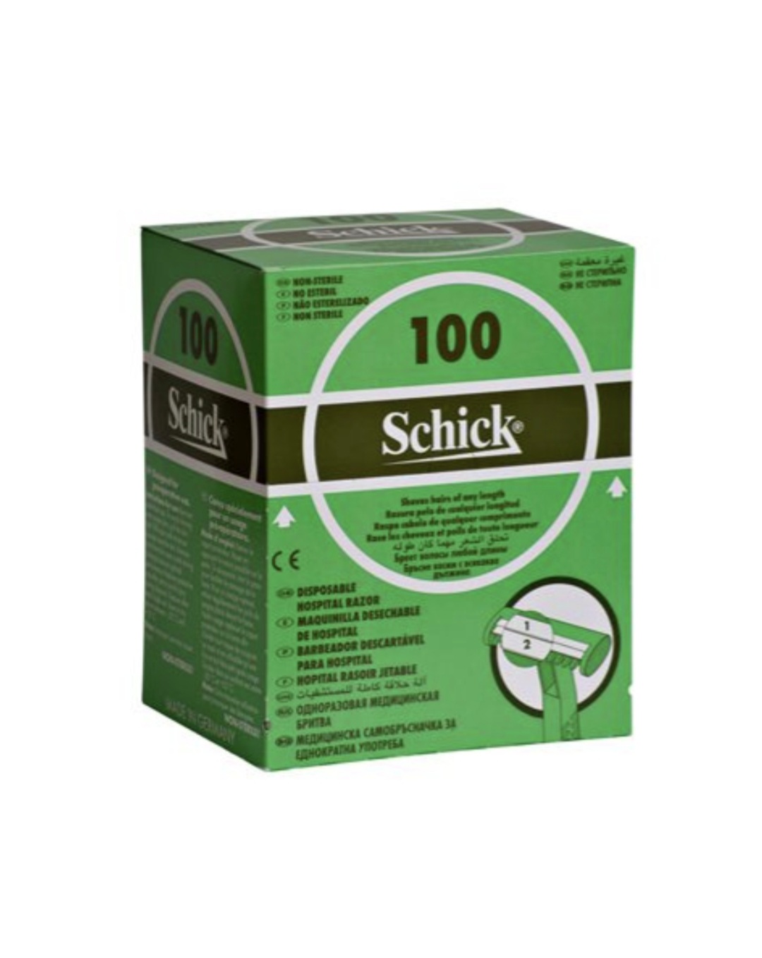 Disposable Hospital Razor (100 pieces)